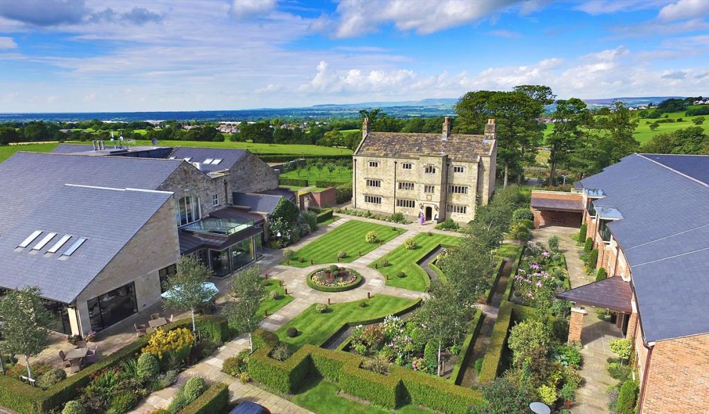 Aerial photo of Stanley House